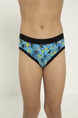 Öztaş Karışık Desenli Erkek Çocuk 3 lü Likralı Boxer Öztaş 3725-F