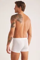KOM Troy Mikro Modal 2li Erkek Boxer Beyaz görsel 9