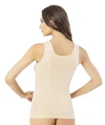 Bambu Geniş Askılı Kadın Atlet Kota 6612 Ten görsel 4