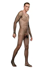 La Blinque Uzun Kollu Fantazi Erkek File Vücut Çorabı La Blinque 15846