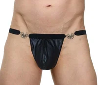 La Blinque Kelebek Taşlı Erkek Deri Süspansiyon String La Blinque 15810