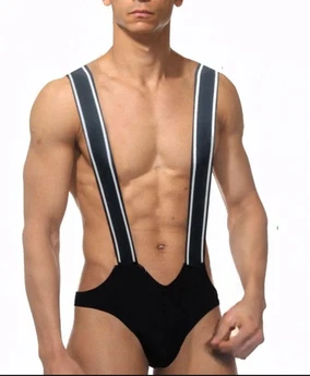 La Blinque Fantazi Erkek Güreşci Body La Blinque 15828