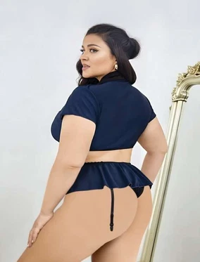 Lacivert Kravatlı Seksi Police Kostüm Real Passione 19018 - Alternatif Görünüm