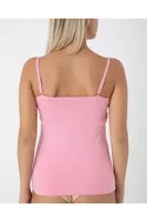 Likralı Dantelli İnce Aakılı Kadın Atlet Confeo C801-008 Pembe görsel 7