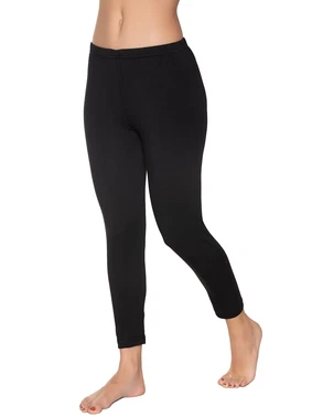 Gümüş Likralı Düz Uzun Kadın Tayt Gümüş 3103