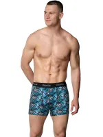 Likralı Empirme Karışık Desen Erkek Boxer Gümüş 3064 Asorti görsel 6