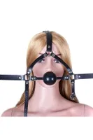 Maske Fantazi Ağız Topu Harness Aksesuar MissisX 8025 Siyah