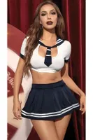 Mini Etekli Denizci Seksi Kostümü Real Passione 20087 farklı açı