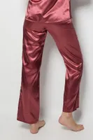 Bayan Saten Pijama Alt Miorre 001-001124 Eflatun görsel 5