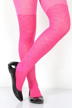 Miorre Justina Çocuk Desenli Külotlu Çorap Miorre 148-000355 - Alternatif Görünüm