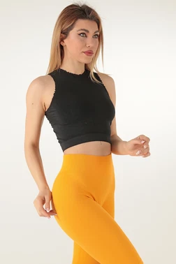 Miorre Kalın Askılı Dantelli Seamless Spor Büstiyer Miorre 999-ZZ0133