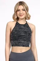 Çift Taraflı Seamless Spor Sütyen Miorre 999-ZZ0119 Desenli görsel 5