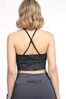 Çift Taraflı Seamless Spor Sütyen Miorre 999-ZZ0119 Desenli görsel 7