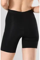 Missfit Kadın Uzun Paçalı Silikonlu Şort Lazer Kesim 12701 Siyah görsel 6
