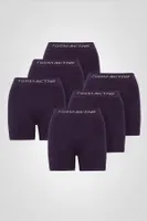 Mor Microfiber Likralı Sentetik Yapılı Erkek Boxer 6lı Set FormActive 4400 - 6 ADET Mor