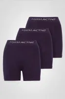 Mor Microfiber Likralı Sentetik Yapılı Erkek Boxer 6lı Set FormActive 4400 - 6 ADET Mor görsel 5