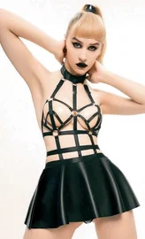 NightLight Etekli Fantazi Deri Harness NightLight 3704