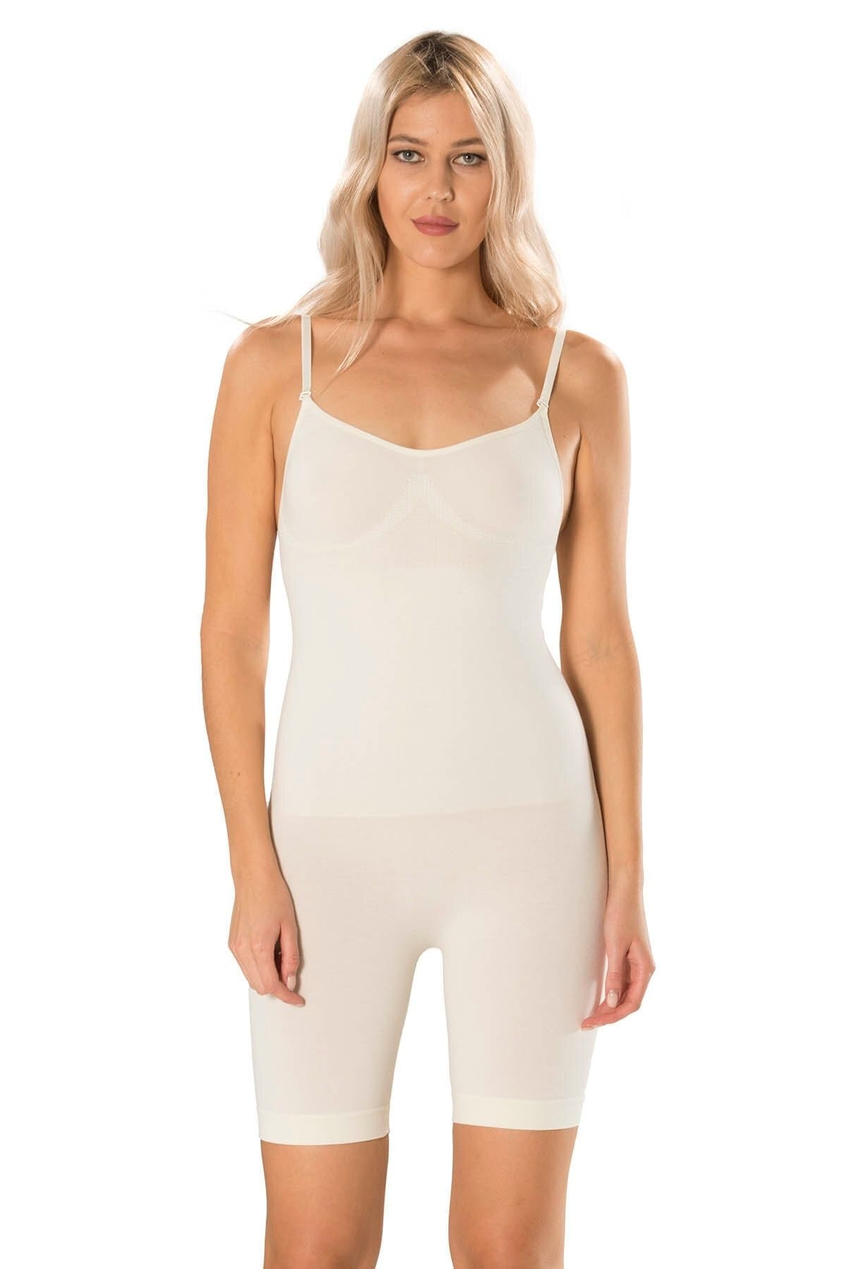 Organik Bamboo Paçalı Body Korse FormActive 1160