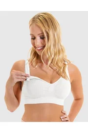 FormActive Organik Destekli Kadın Beyaz Emzirme Büstiyer FormActive 1220 