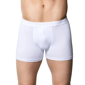 Gümüş Pamuklu Beyaz Likralı Erkek Boxer Gümüş 4018 - Alternatif Görünüm