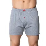 Penye Havlu Bel Gri Erkek Boxer 4020 Gümüş 4020 Gri detay görünüm