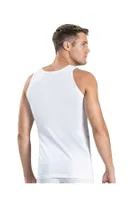 Penye Askılı Klasik Erkek Atlet Beyaz 6lı Gümüş 3001 - 6 Adet Beyaz farklı açı