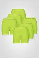 Sarı Microfiber Likralı Sentetik Yapılı Erkek Boxer 6lı Set FormActive 4400 - 6 ADET Sarı