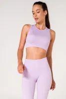 Lila Seamless Fitilli Spor Sütyeni FormActive 1510 Lila farklı açı