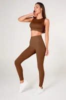 Spor Kalın Askılı Seamless Fitilli Sütyeni FormActive 1510 Kahverengi farklı açı