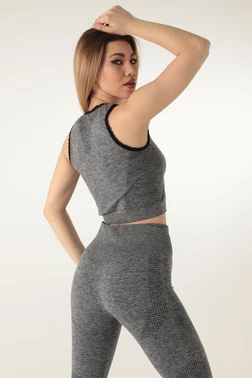 Miorre Seamless Kadın Kalın Askılı Crop Miorre 999-ZZ0137 - Alternatif Görünüm