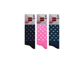 Şirin Penye Karışık Desenli Kadın Çorap 12'li Şirin 4000-124 - 12 ADET - Alternatif Görünüm