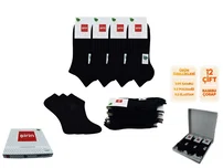 Şirin Dikişsiz Bambu Kadın Patik Çorap 12'li Şirin 4040 - 12 ADET