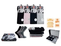 Şirin Dikişsiz Kadın Soft Penye Çorap 12'li Şirin 4350 - 12 ADET