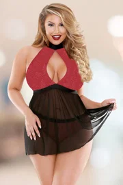 Miorre Sırtı Açık Göğüs Dekolteli Fantezi Elbise Miorre 001-011373