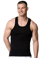 Siyah Sporcu Ribana Erkek Atlet Gümüş 4019 Siyah detay görünüm