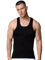 Siyah Sporcu Ribana Erkek Atlet Gümüş 4019 Siyah farklı açı