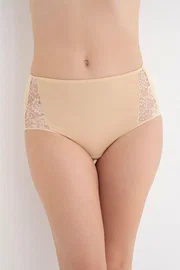 G-Box Penye Dantel Şeritli Kadın Külot G-Box 911