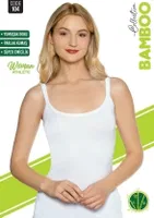 Parmak Askı Bambu Kadın Atlet Sortie 104 Beyaz