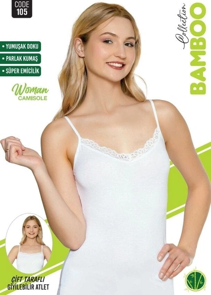Bambu İp Askılı Çift Yönlü Atlet Sortie 105