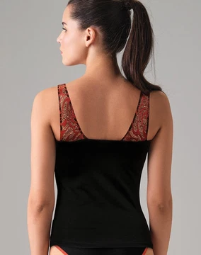 Doreanse Transparan Tül Askılı Kadın Atlet Doreanse 9406 - Alternatif Görünüm