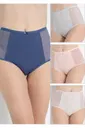 Tüllü Bato 4lü Paket Kadın Külot C804-514