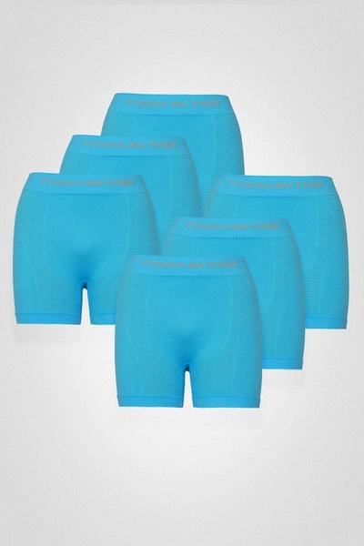 Turkuaz Microfiber Likralı Sentetik Yapılı Erkek Boxer 6lı Set FormActive 4400 - 6 ADET