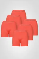 Turuncu Microfiber Likralı Sentetik Yapılı Erkek Boxer 6lı Set FormActive 4400 - 6 ADET Turuncu