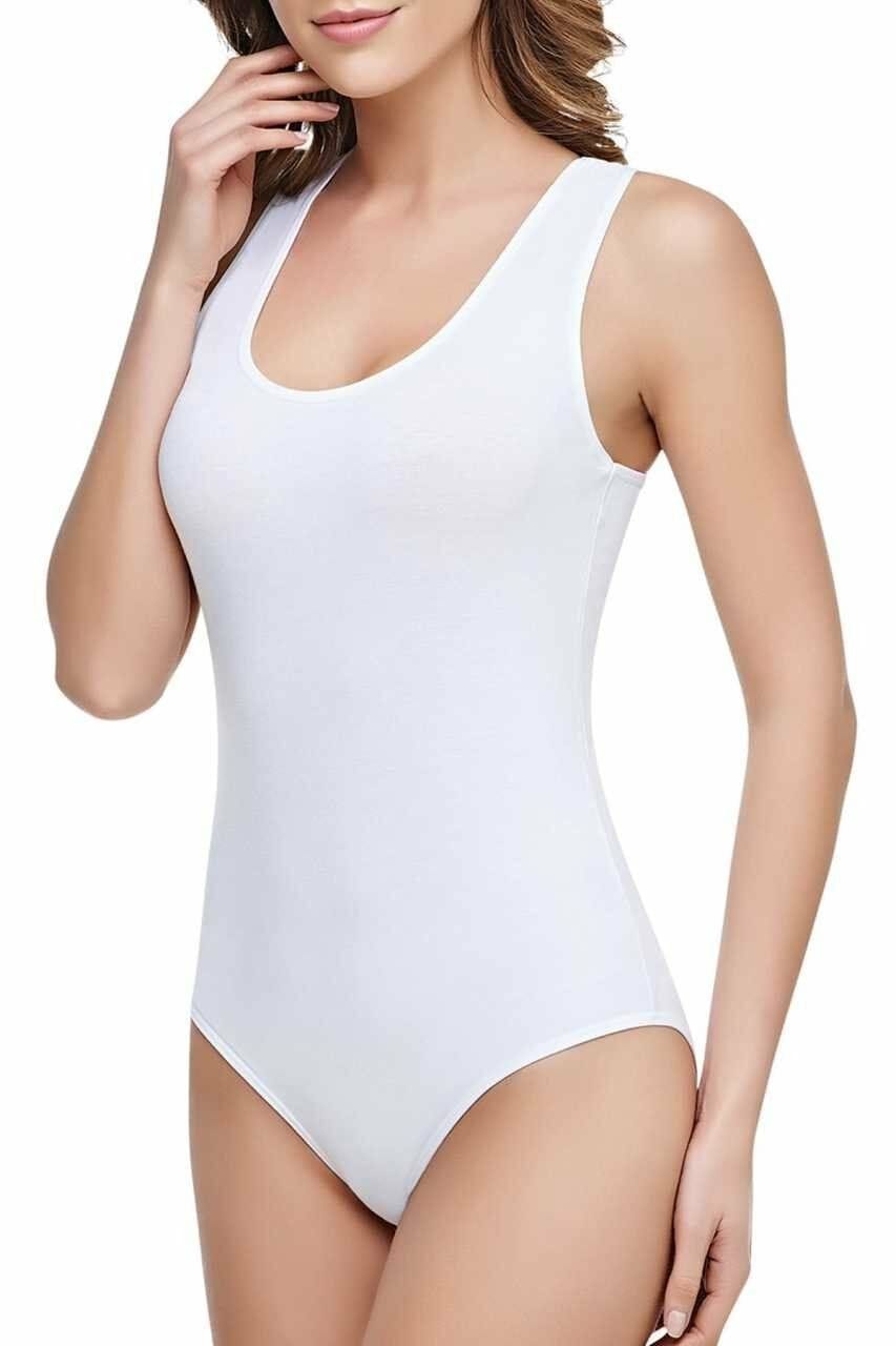 Kalın Askılı Çıtçıtlı Kadın Body (Kancalı) Tutku 0149