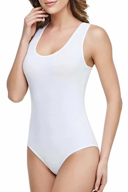 Tutku Kalın Askılı Çıtçıtlı Kadın Body (Kancalı) Tutku 0149