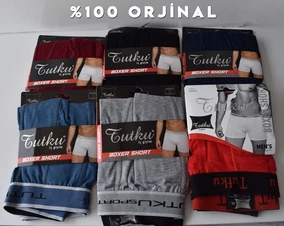 Tutku Erkek Elestan Spor Boxer Tutku 0400 - Alternatif Görünüm