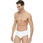 Penye Kom Erkek Slip Külot Tutku Elit 1071 Beyaz