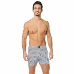Desenli Erkek Penye Boxer Tutku 0116 Krş (renk)
