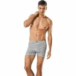 Desenli Erkek Penye Boxer Tutku 0116 Krş (renk) detay görünüm