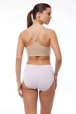 Derya Kurşun Üçlü Beyaz Klasik Bato Külot 1903B Derya Kurşun DE1903B - Alternatif Görünüm